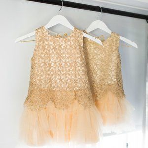 Trish Scully Child | Antique Gold Lady Marabella Dress